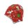 Baby Beanie mit Ohrenschutz "Dinos & Geschenke" rot