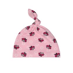 3-tlg Geschenkset Pumphose-Mütze-Tuch Erstlingsoutfit "Kleine Schmetterlinge" rosa