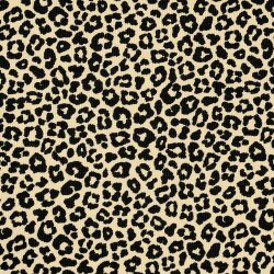 Ohrenmütze mit Ohrenschutz "Leopard" Animalprint beige